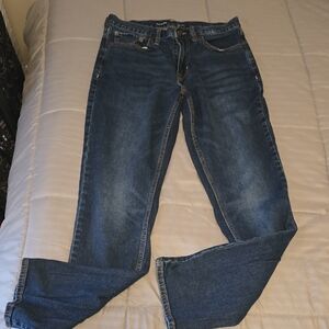 Old Navy Dark Blue Straight Jeans